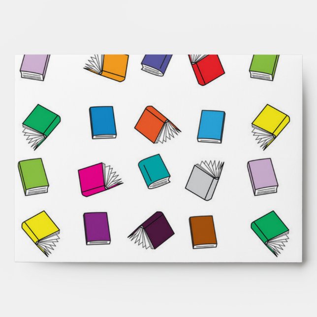 Book pattern envelope (Front)