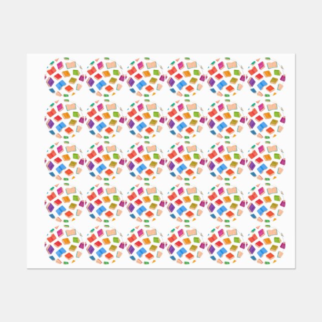Book pattern labels (Sheet)