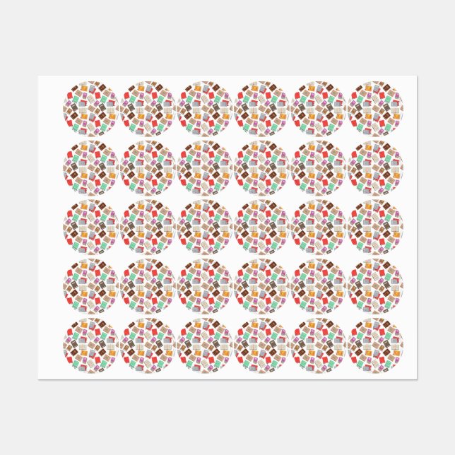 Book pattern labels (Sheet)