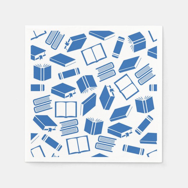 Book pattern napkins (Front)