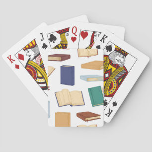 Book pattern poker cards