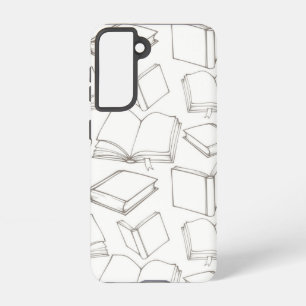 Book pattern samsung galaxy s21 case