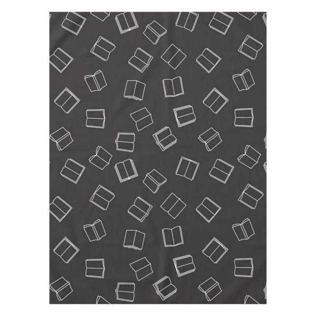 Book pattern tablecloth (Front)