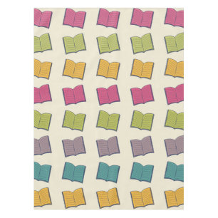 Book pattern tablecloth