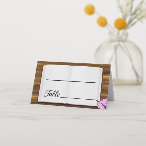 Book Place Card