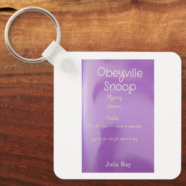 book promo keychain (Front)