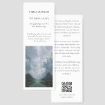 Book Promotion Author New Book Launch Bookmarks<br><div class="desc">Promote your new book in style with these fully customizable bookmarks, perfect for author events, book signings, and launch parties. Upload your book cover or author photo to the front, and personalize the back with a QR code linking to your website, online store, or reader newsletter. A sleek and professional...</div>