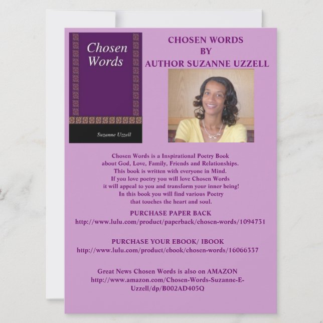 BOOK PROMOTION COLLECTION INVITATION (Front)