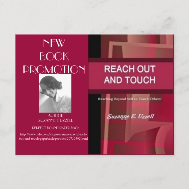 BOOK PROMOTION COLLECTION POSTCARD (Front)