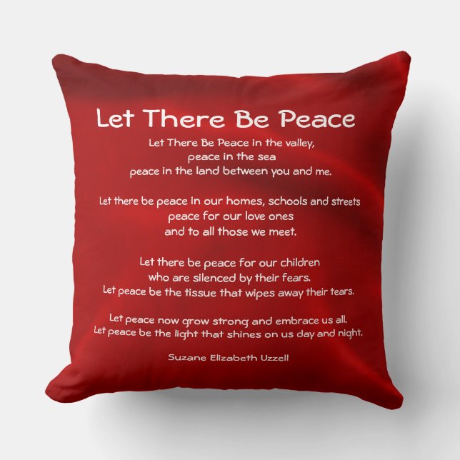 Book Promotion Collection Throw Pillow (Front)