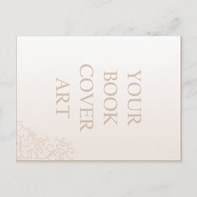 Book Promotion Postcard Template (Front)