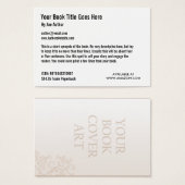 Book Promotion Trading Card Template (Front & Back)