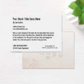 Book Promotion Trading Card Template (Desk)