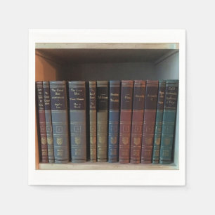 Book Publishing Signing Party Napkins