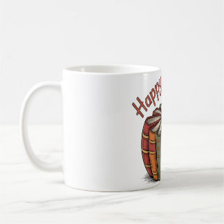Book Pumpkin Happy Birthday Coffee Mug