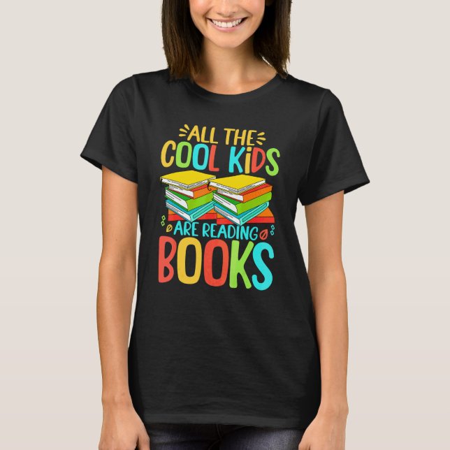 Book  Quote Bookworm Pun Book Reading Text 2 T-Shirt (Front)