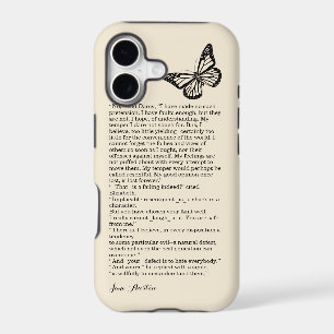 Book Quote Classic Text iPhone 17 Case