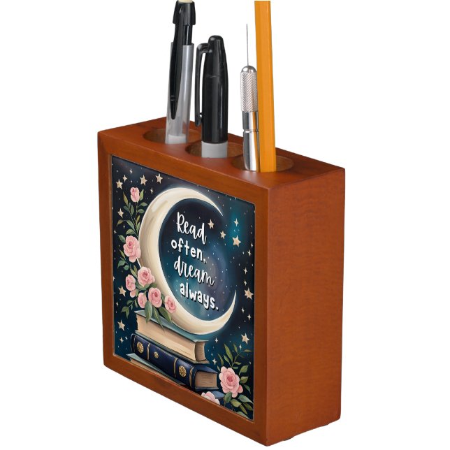 Book Quote Desk Organizer / Pen Holder (In Situ)