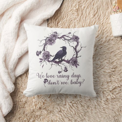 Book Quote Pillow The Ravenhood Series