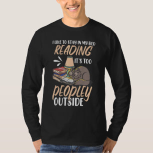 Book   Quote Reading Bookworm T-Shirt
