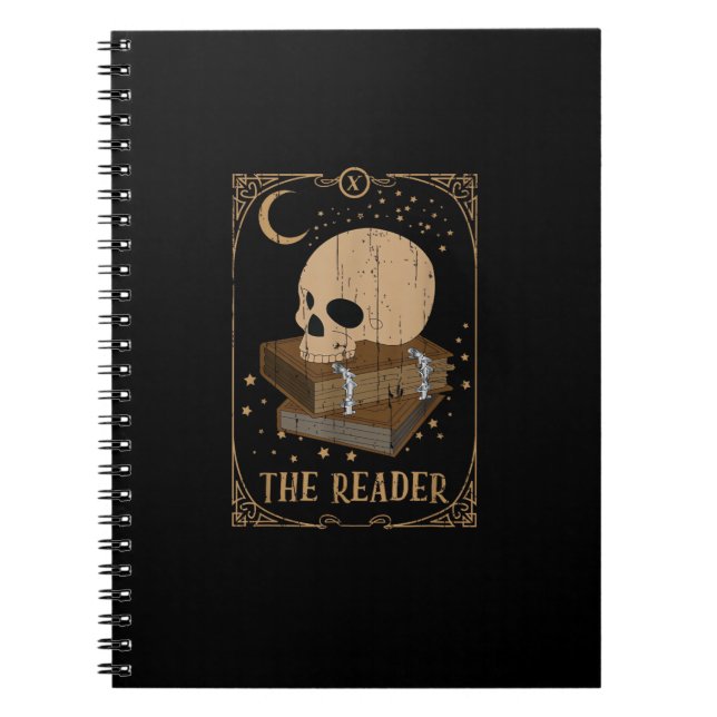 Book Reader Card Pagan Goblincore Goth Occult Book (Front)