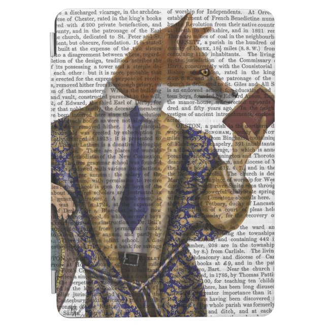 Book Reader Fox iPad Air Cover (Front)