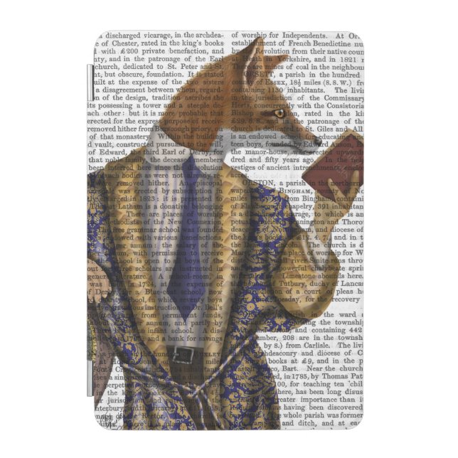 Book Reader Fox iPad Mini Cover (Front)