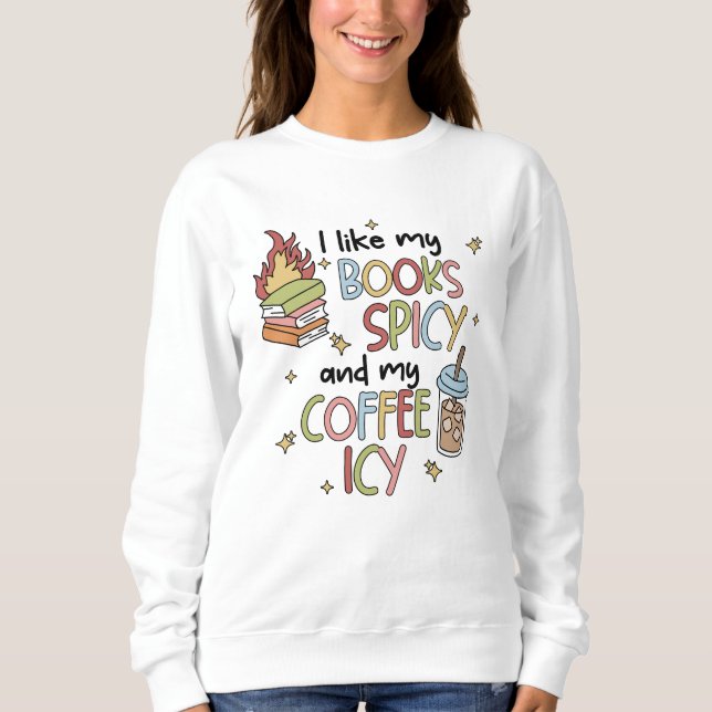 Book Reader Sweatshirt Funny (Front)