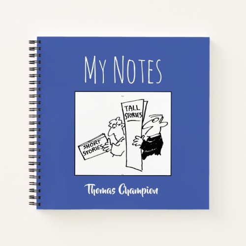 Book Readers Notebook with Owners Name