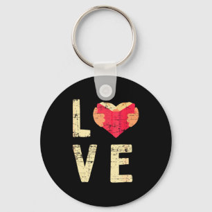 Book Reading Bookworm Valentines Day Gift Reading  Keychain