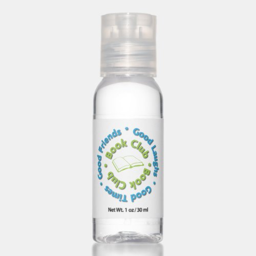 Book Reading Club Hand Sanitizer