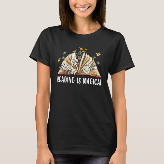 Book reading is magical T-Shirt (Front)