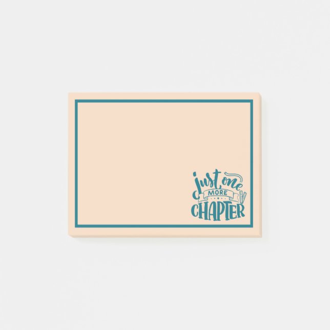 Book Reading Love Post-it Notes (Front)