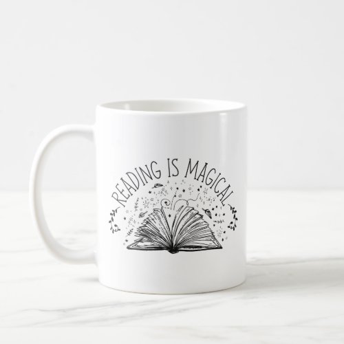 Book Reading Reading Is Magical Coffee Mug