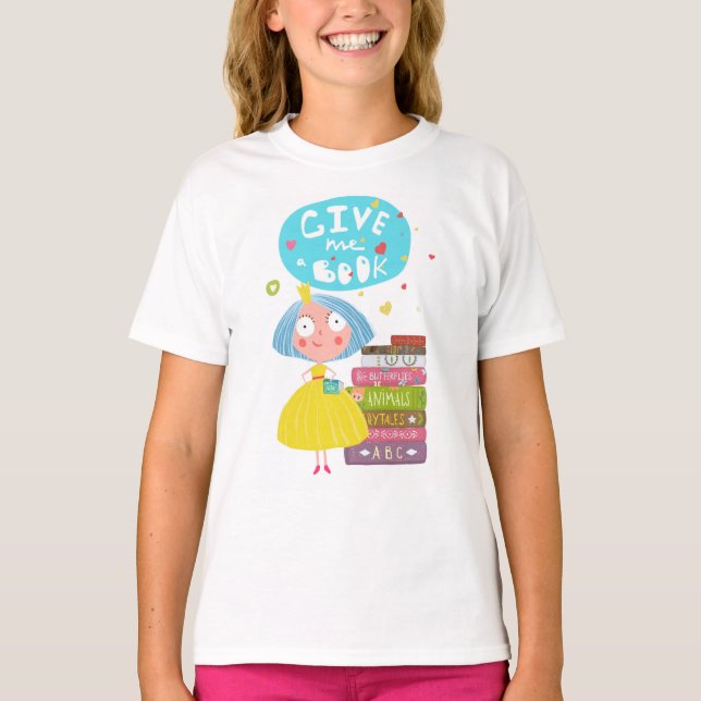 Book Reading T-Shirt (Front)