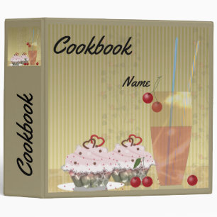 Book recipes, cookbook, Recipes, cooking, food, bo 3 Ring Binder