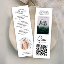 Book Release Author Photo Book Cover Marketing Bookmarks