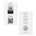 Book Release Promo Author Photo Mini Bookmark Card