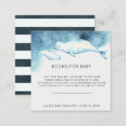 Book Request | Baby Beluga Baby Shower Insert
