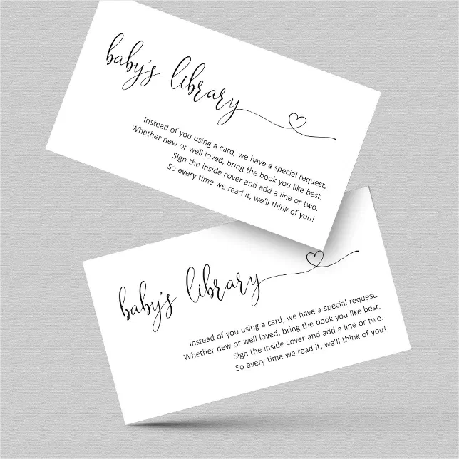 Book Request Baby Shower Invitation Zazzle