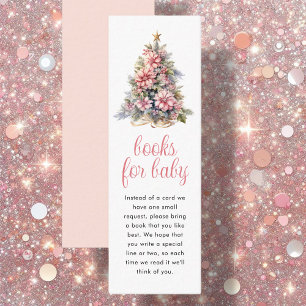 Book Request Bookmark Baby Shower Enclosure Card