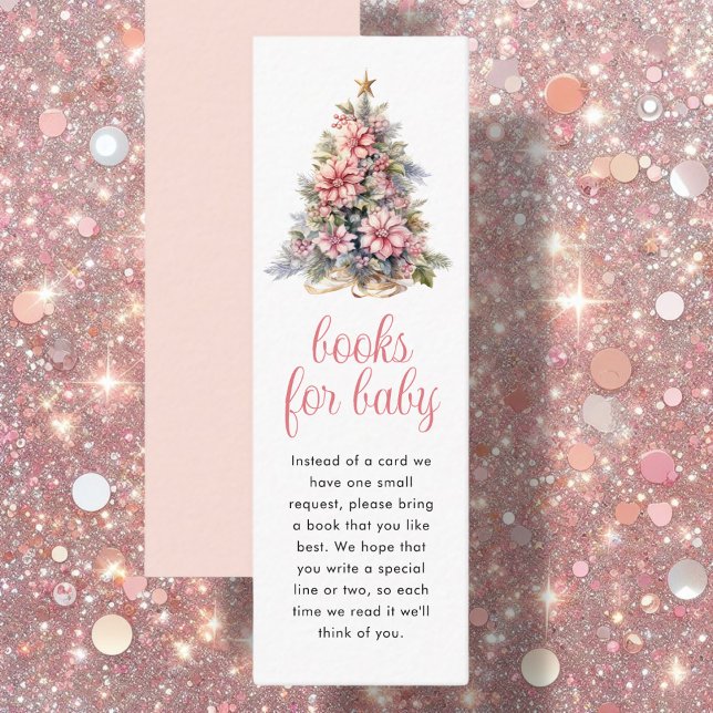 Book Request | Bookmark Baby Shower Enclosure Card (Creator Uploaded)