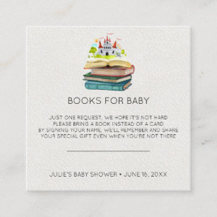 Book Request   Fairy Tales Baby Shower Insert