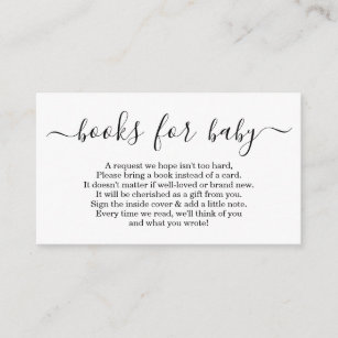 Baby Shower Book Request Gifts On Zazzle