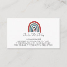 Book Request For Christmas Baby Shower