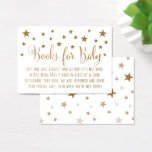 Book Request Insert Card<br><div class="desc">Insert these cards into your baby shower invitations when requesting books instead of cards. These cards are made to match our Twinkle, Twinkle Little Star Collection.
*This designs contains elements that simulate glitter and foil, but no actual glitter or foil is printed.</div>
