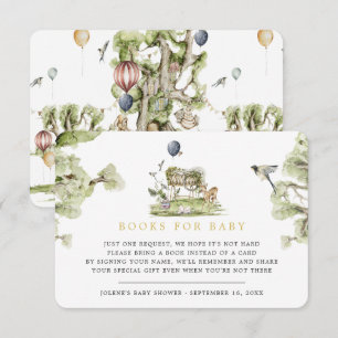 Book Request   Woodland Circus Baby Animals Enclosure Card