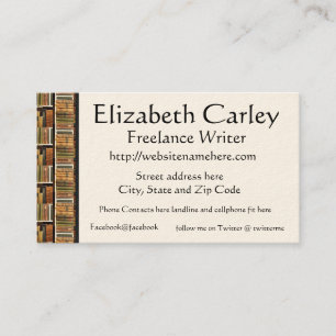 Book Scene Business Card