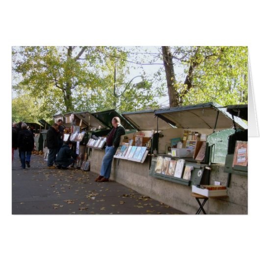 Book Sellers Along the Seine (Front Horizontal)