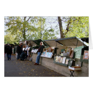 Book Sellers Along the Seine Cards